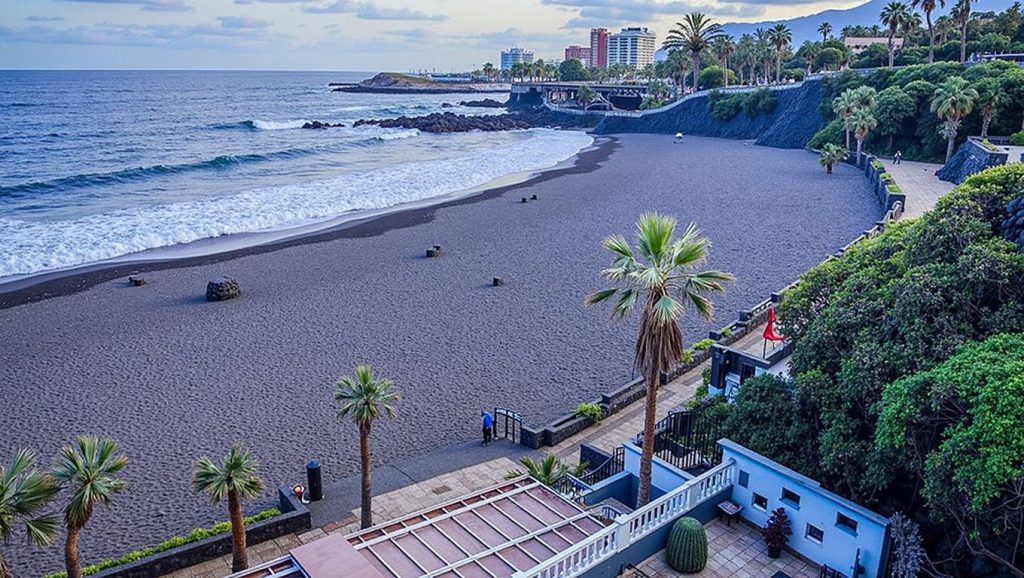 Panorámica de Playa de Puerto, Tenerife