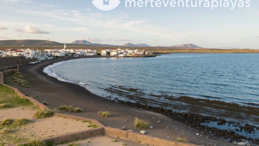 Entorno natural de Playa de Puerto Lajas en Fuerteventura