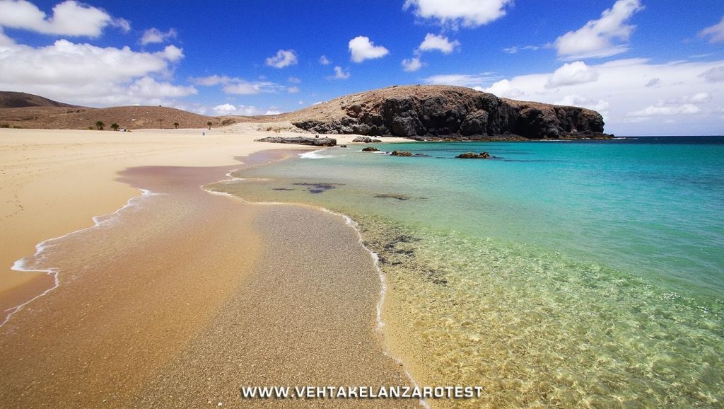 Playa de Puerto Muelas en Yaiza (Lanzarote)