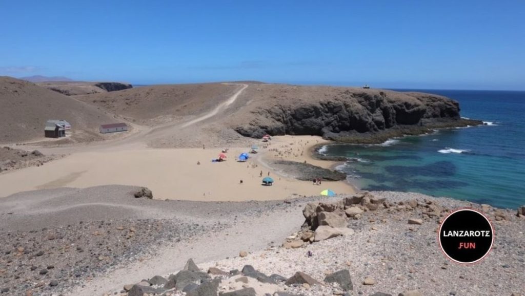 Aguas de Playa de Puerto Muelas en Yaiza (Lanzarote)