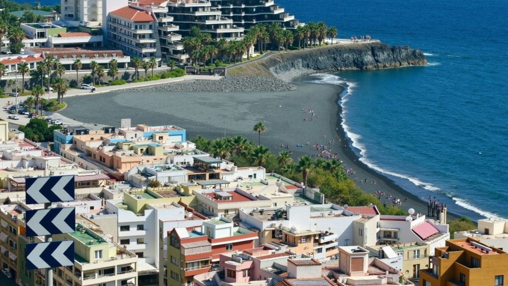Arena de Playa de Puerto Naos, Tazacorte (La Palma)