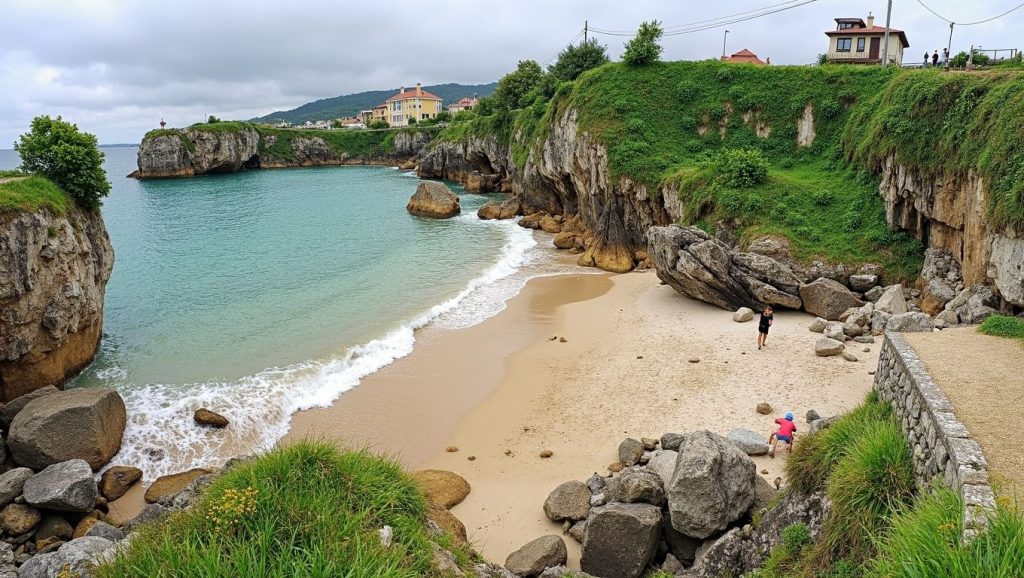 Costa de Playa de Puertochico en Asturias, Asturias