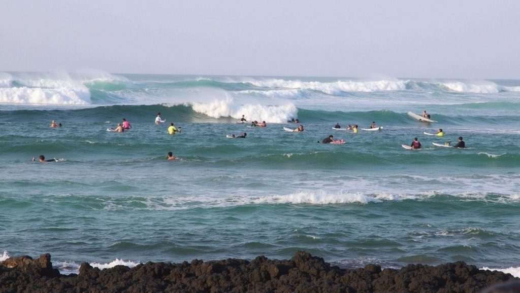 Aguas de Playa de Punta Blanca en Guía de Isora (Tenerife)