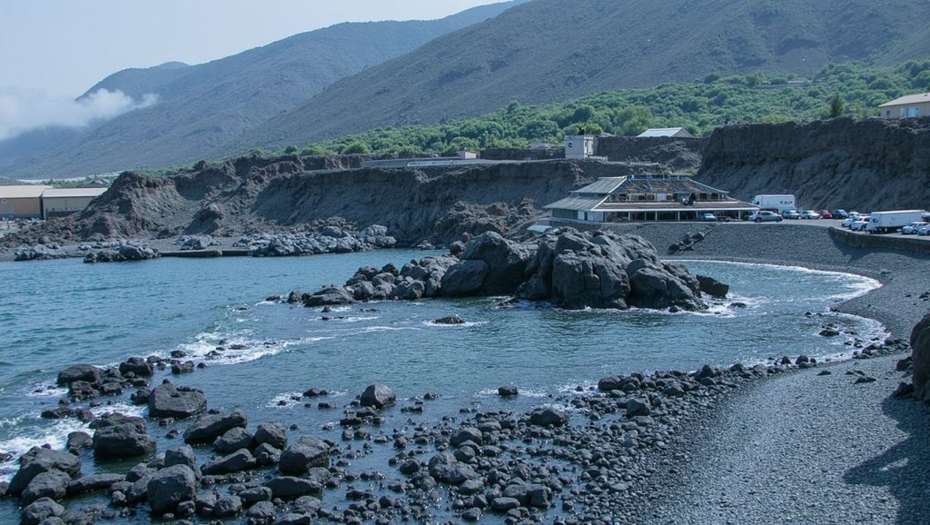 Arena de Playa de Punta Larga, Candelaria (Tenerife)