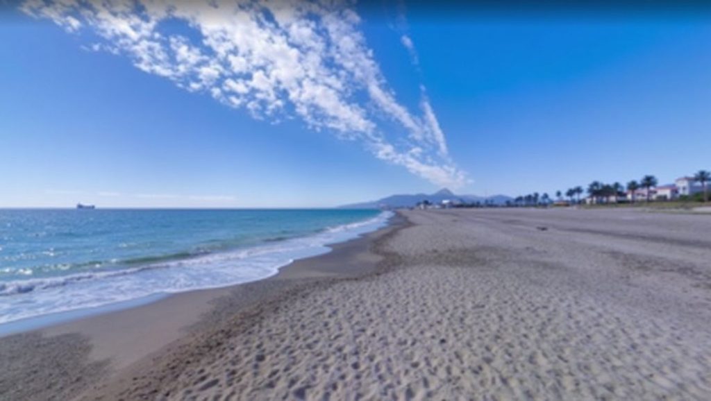 Arena fina en Quitapellejos, Vera, Almería