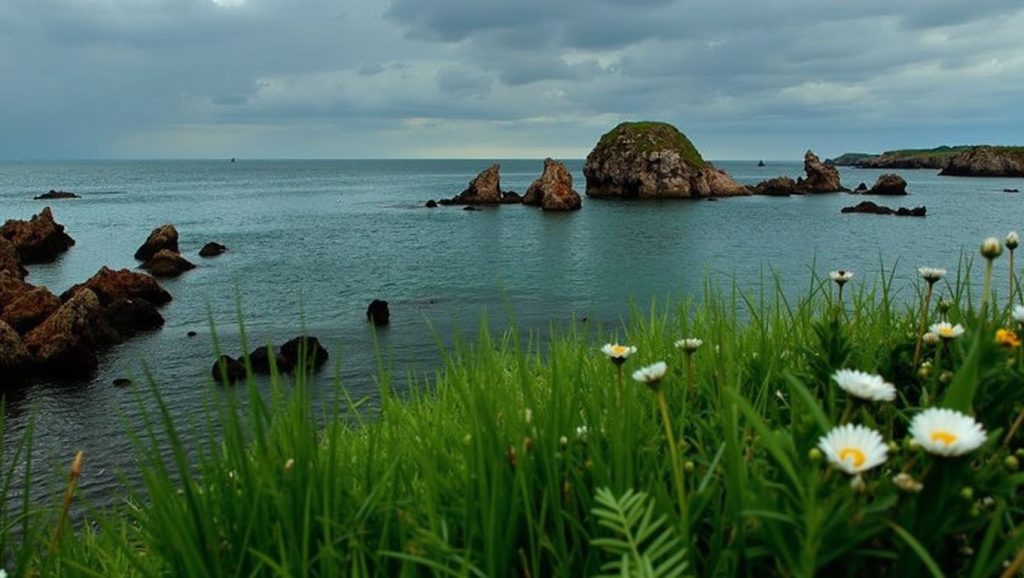 Panorámica de Playa de Represas, Asturias