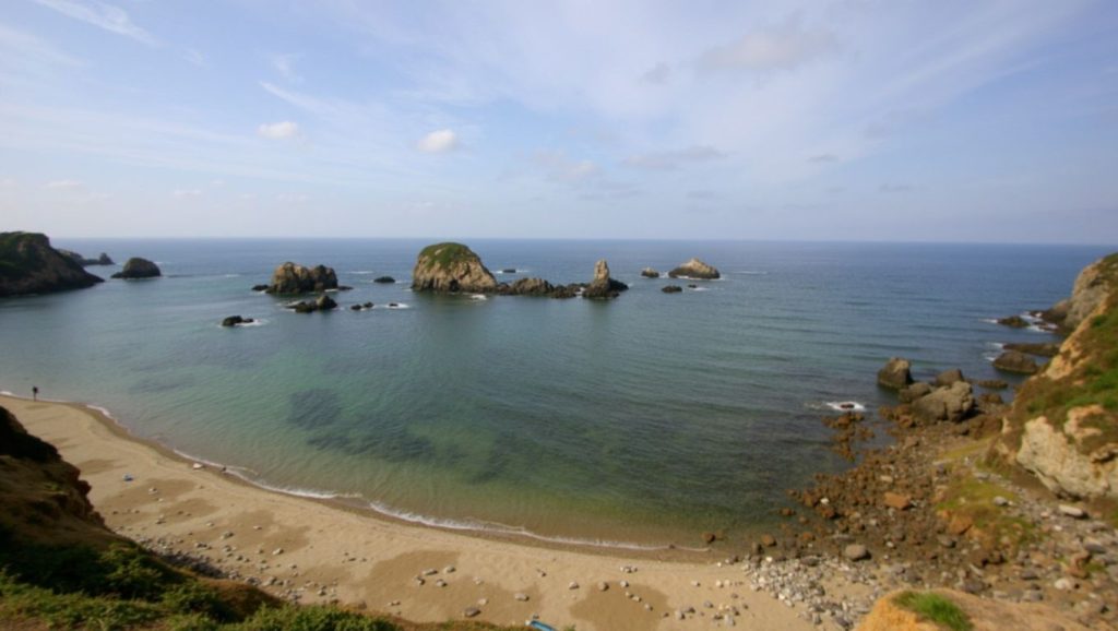 Acantilados y costa de Playa de Represas, Asturias (Asturias)