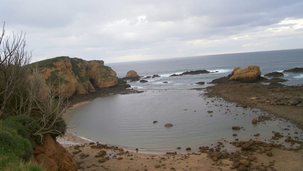 Entorno natural de Playa de Represas en Asturias