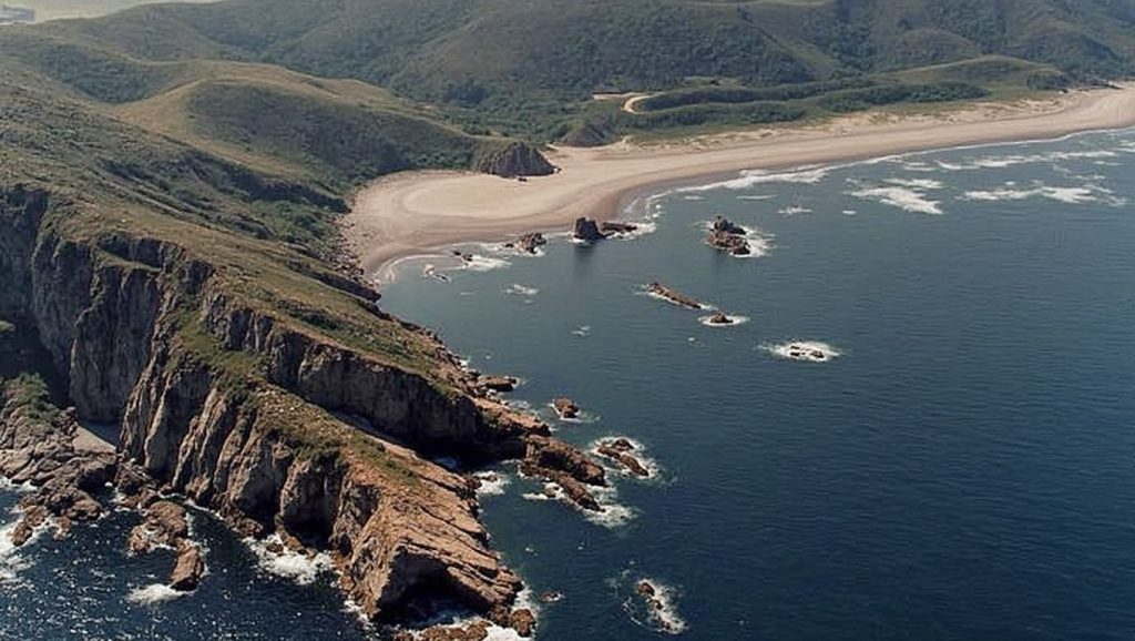 Playa de Requexinos en Asturias (Asturias)