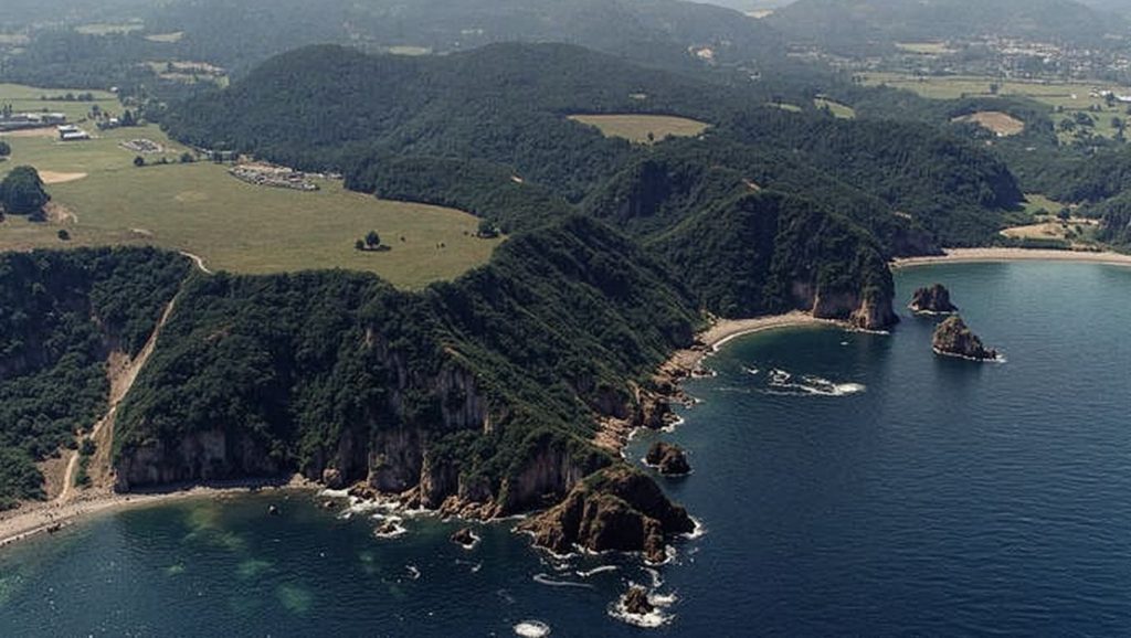 Playa de Ribón en Valdés (Asturias)