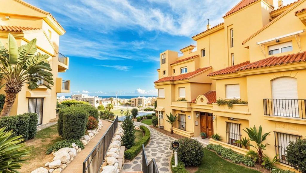 Playa Riviera del Sol desde la arena, Mijas, Málaga