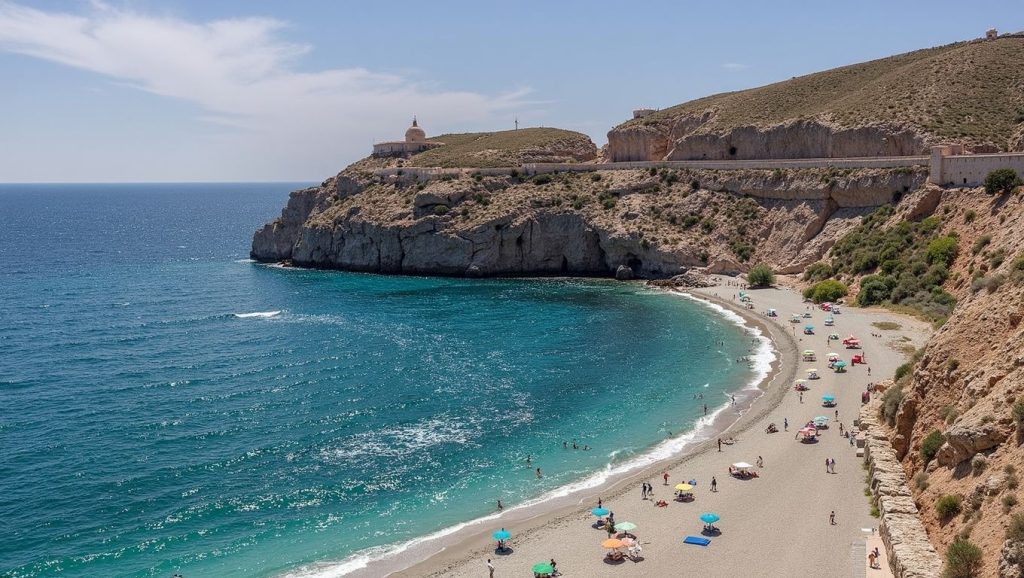 Arena fina en Salomar, Salobreña, Granada