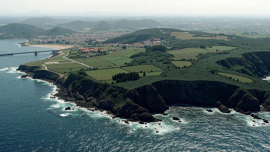 Entorno natural de Playa de Samarincha en Asturias