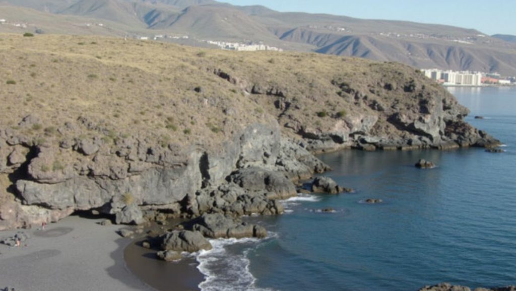 Aguas de Playa de Samarines en Candelaria (Tenerife)