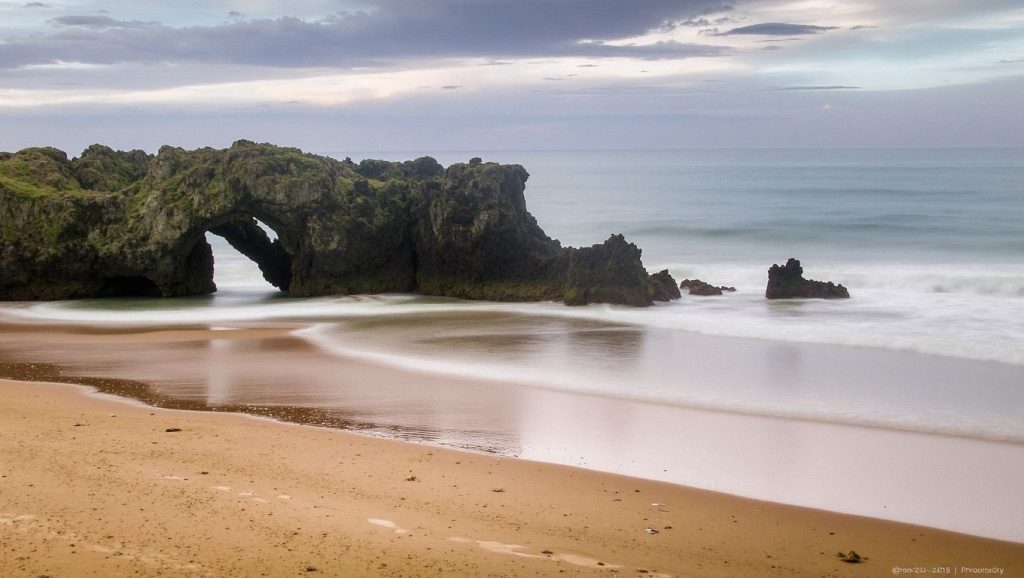 Playa de San Antolín de Bedón en Asturias (Asturias)