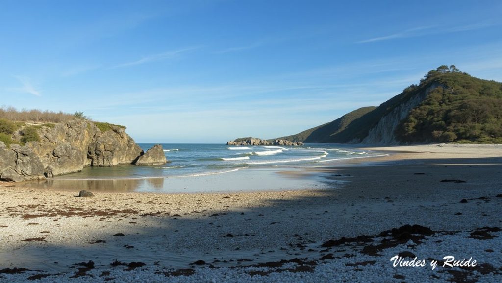 Aguas de Playa de San Antolín de Bedón en Asturias (Asturias)