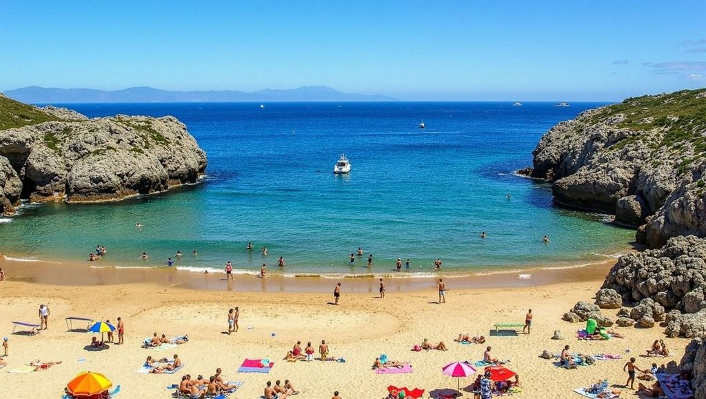Aguas de Playa de San Antonio del Mar en Asturias (Asturias)