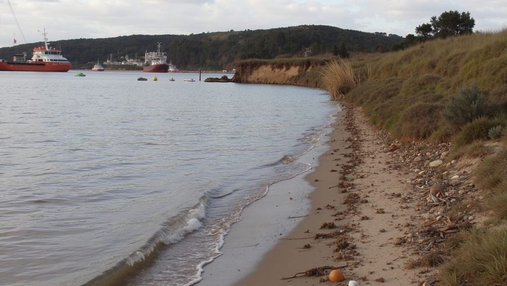 Arena de Playa de San Balandrán, Avilés (Asturias)