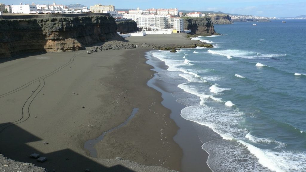 Arena de Playa de San Borondón, Telde (Gran Canaria)