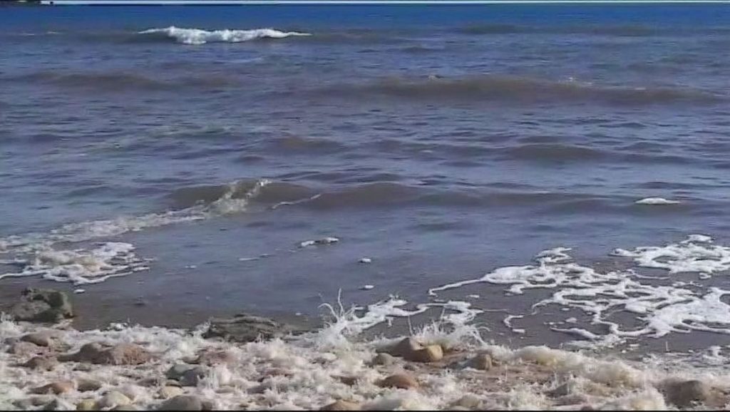 Vista del litoral en Playa de San Bruno, Ayamonte