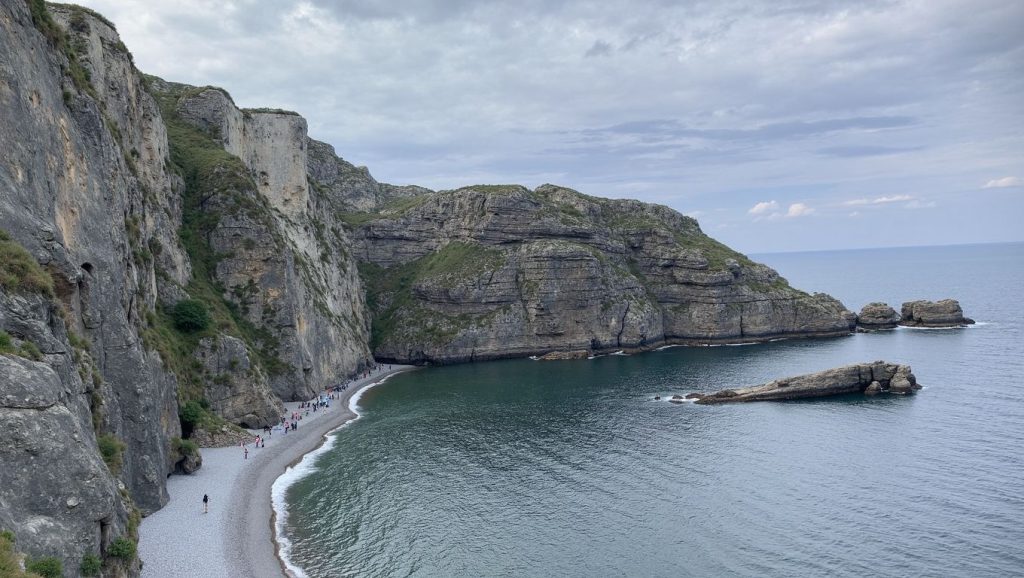 Playa de San Cidiello en Asturias (Asturias)