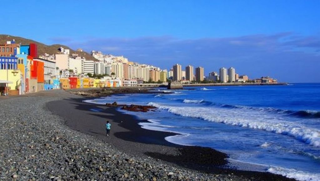 Panorámica de Playa de San Cristóbal, Gran Canaria