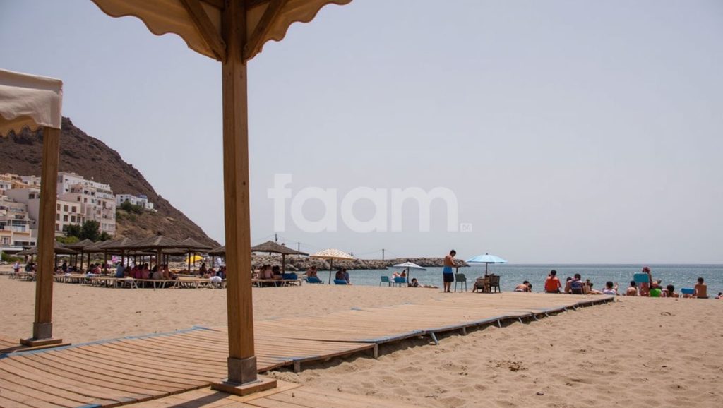 Arena fina en San José, Níjar, Almería