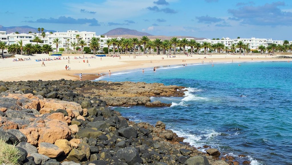 Entorno natural de Playa de San Juan en Tenerife