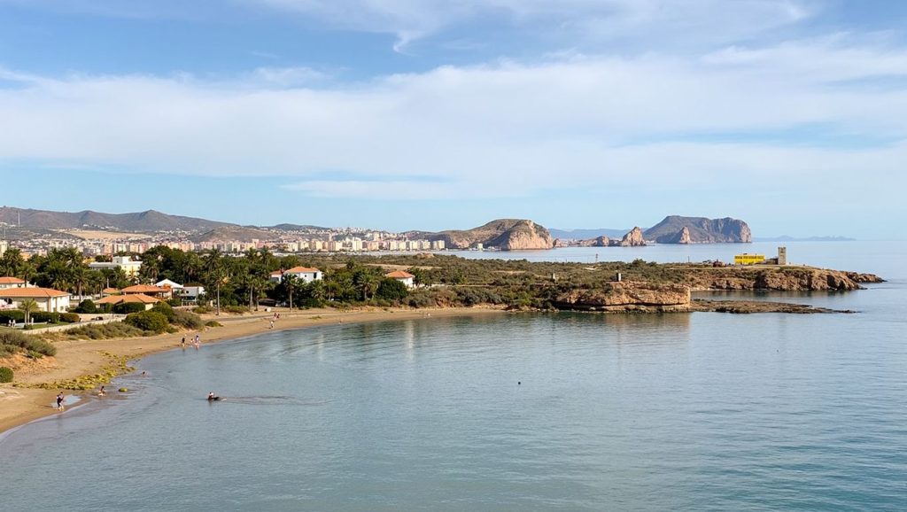 Playa San Juan de los Terreros en Pulpí, Almería