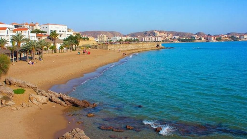 Arena fina en San Juan de los Terreros, Pulpí, Almería