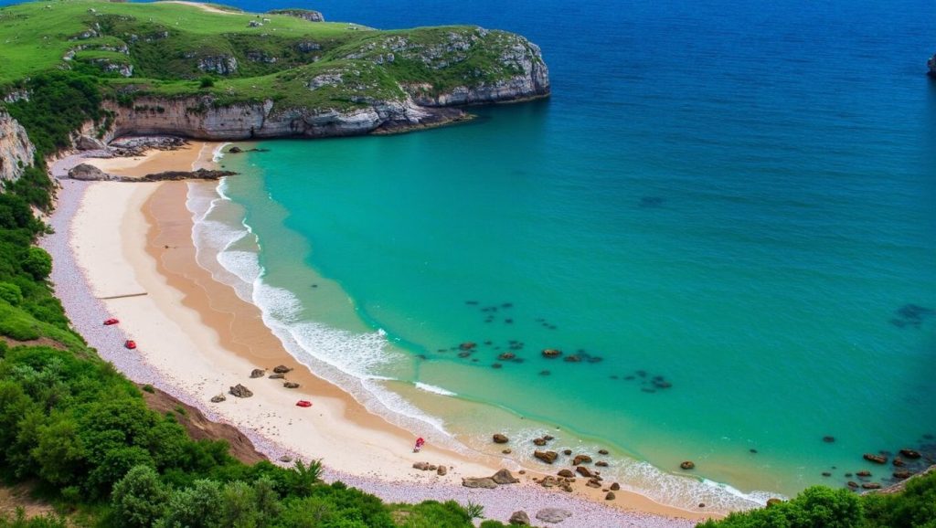 Arena de Playa de San Martín, Llanes (Asturias)