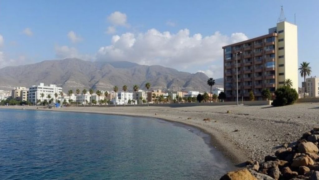 Playa San Nicolás en Adra, Almería