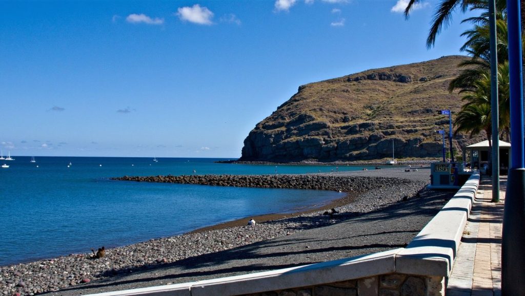 Aguas de Playa de San Sebastián en San Sebastián de la Gomera (La Gomera)