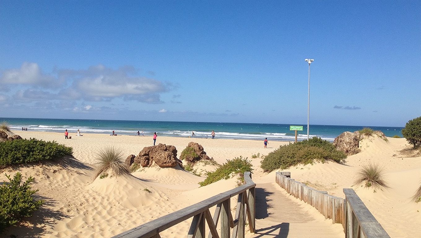 Playa de Sancti Petri (Chiclana de la Frontera, Cádiz)