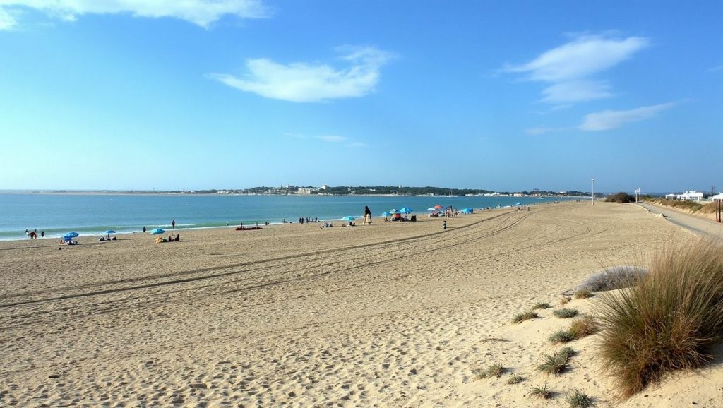 Vista del entorno de Sancti Petri, Chiclana de la Frontera, Cádiz