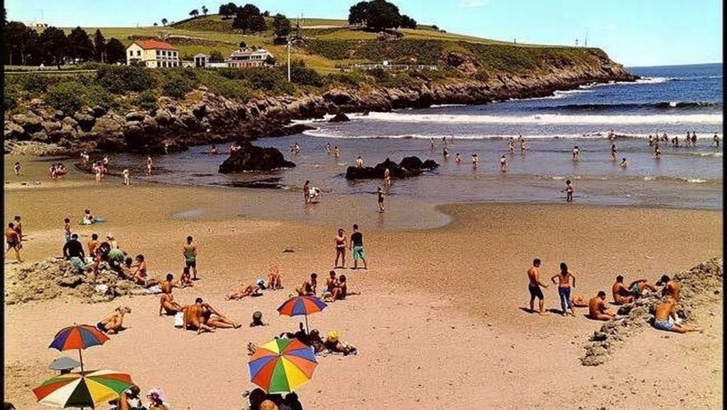 Playa de Santa María del Mar en Asturias (Asturias)