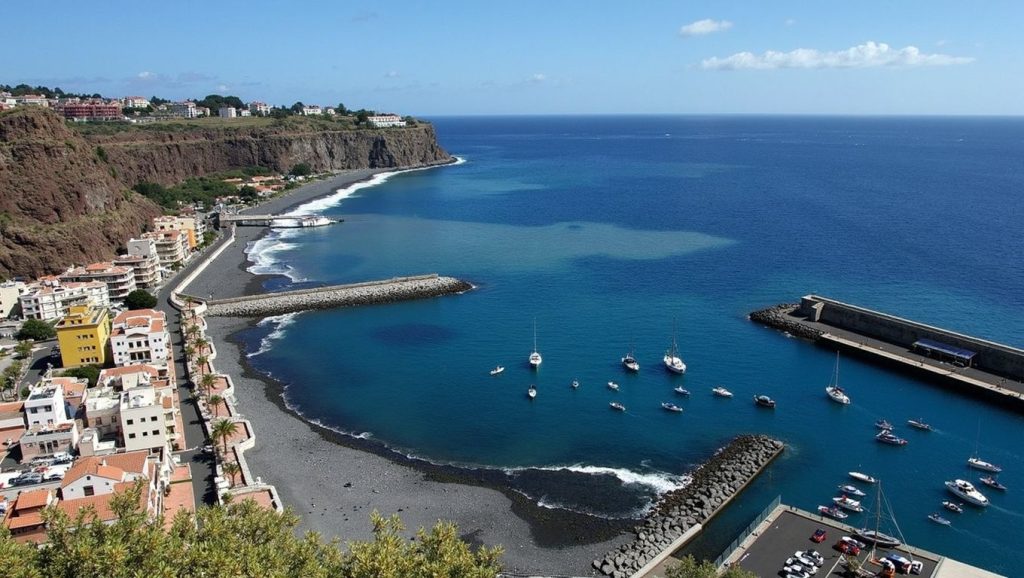 Playa de Santiago en Alajeró (La Gomera)