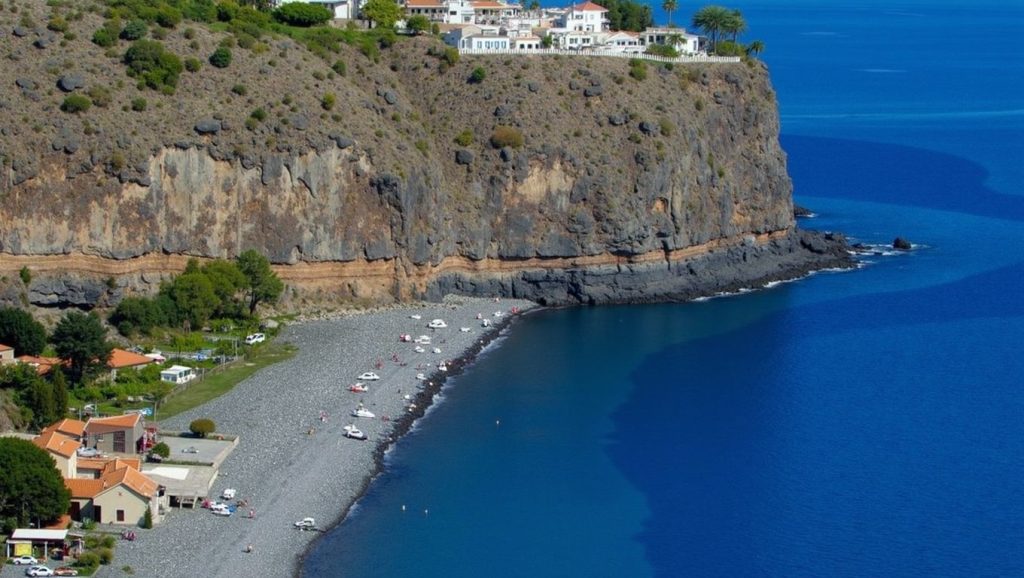 Aguas de Playa de Santiago en Alajeró (La Gomera)