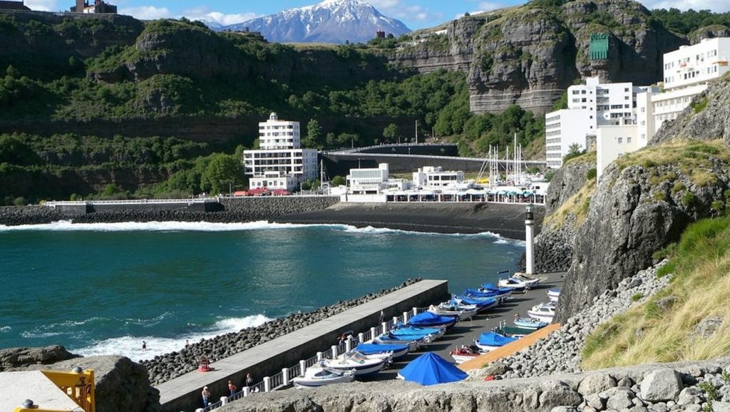 Arena volcánica de Playa de Santo Domingo, Icod de los Vinos (Tenerife)