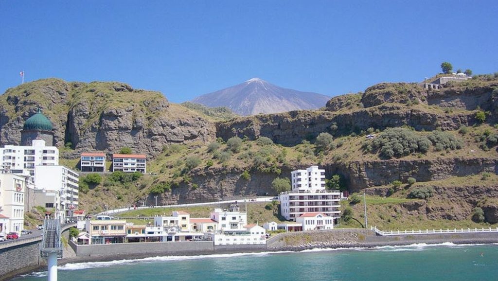 Aguas de Playa de Santo Domingo en Icod de los Vinos (Tenerife)
