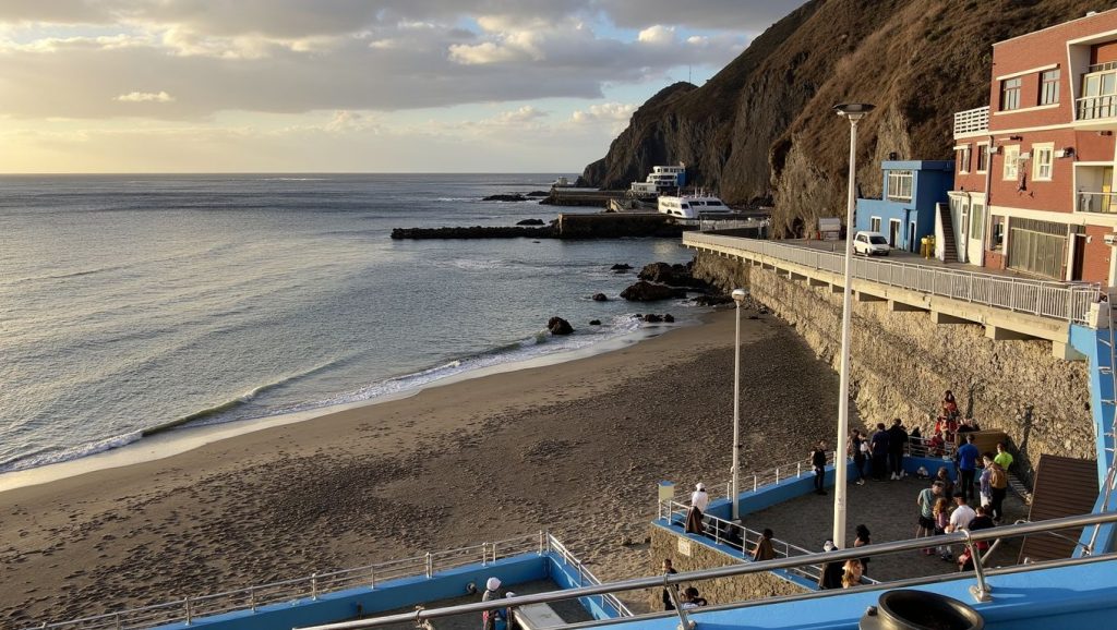 Entorno natural de Playa de Sardina en Gran Canaria