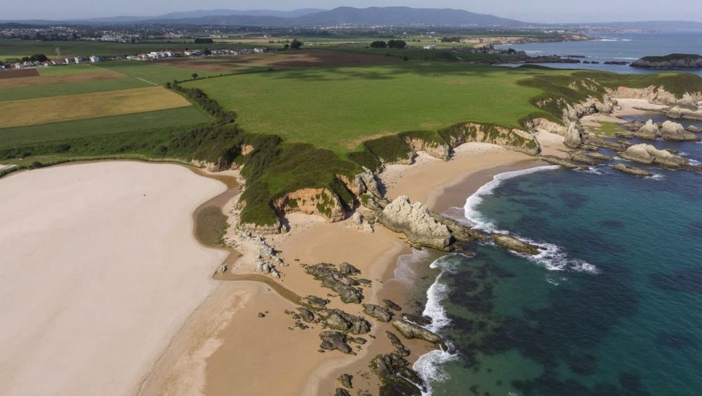 Arena de Playa de Serantes, Tapia de Casariego (Asturias)
