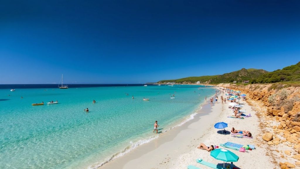 Arena fina en Ses Salines, Sant Josep de sa Talaia, Ibiza