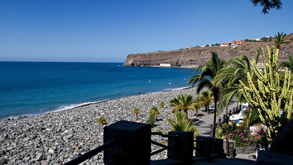 Entorno natural de Playa de Suárez en La Gomera