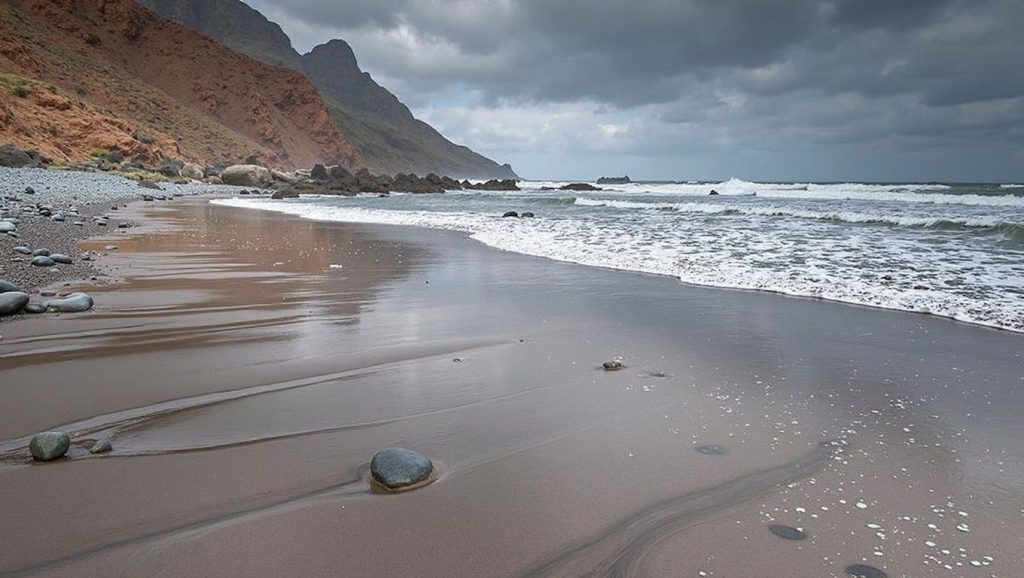 Playa de Tachero en Santa Cruz de Tenerife (Tenerife)