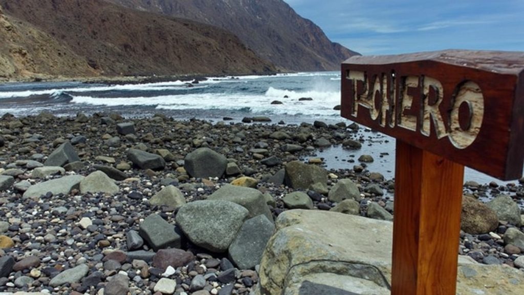 Aguas de Playa de Tachero en Santa Cruz de Tenerife (Tenerife)
