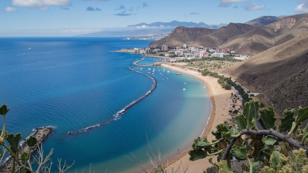 Playa de Tahodio en Santa Cruz de Tenerife (Tenerife)
