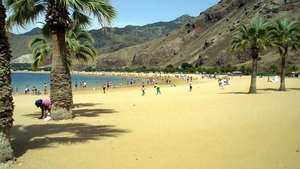 Aguas de Playa de Tahodio en Santa Cruz de Tenerife (Tenerife)
