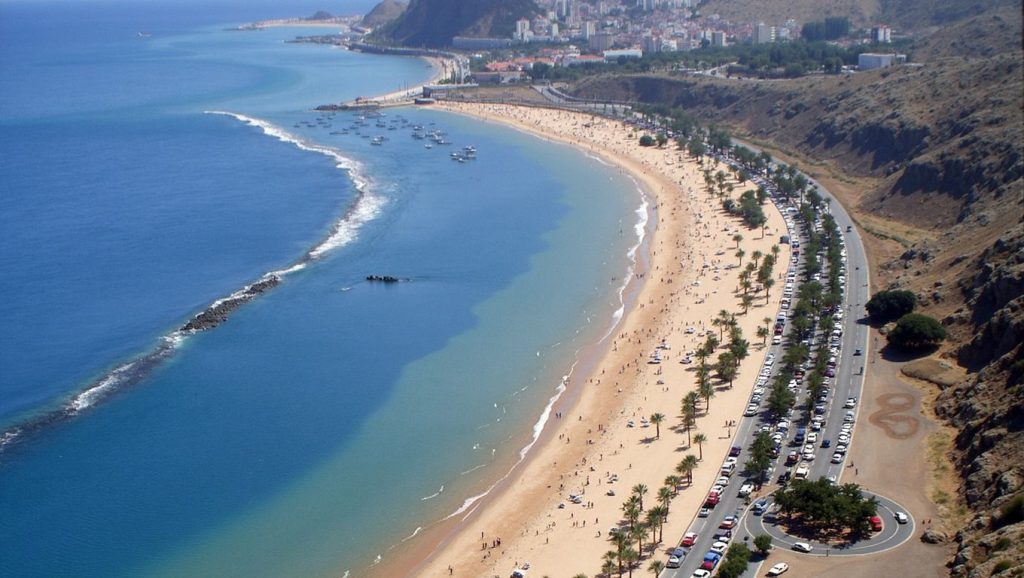 Entorno natural de Playa de Tahodio en Tenerife