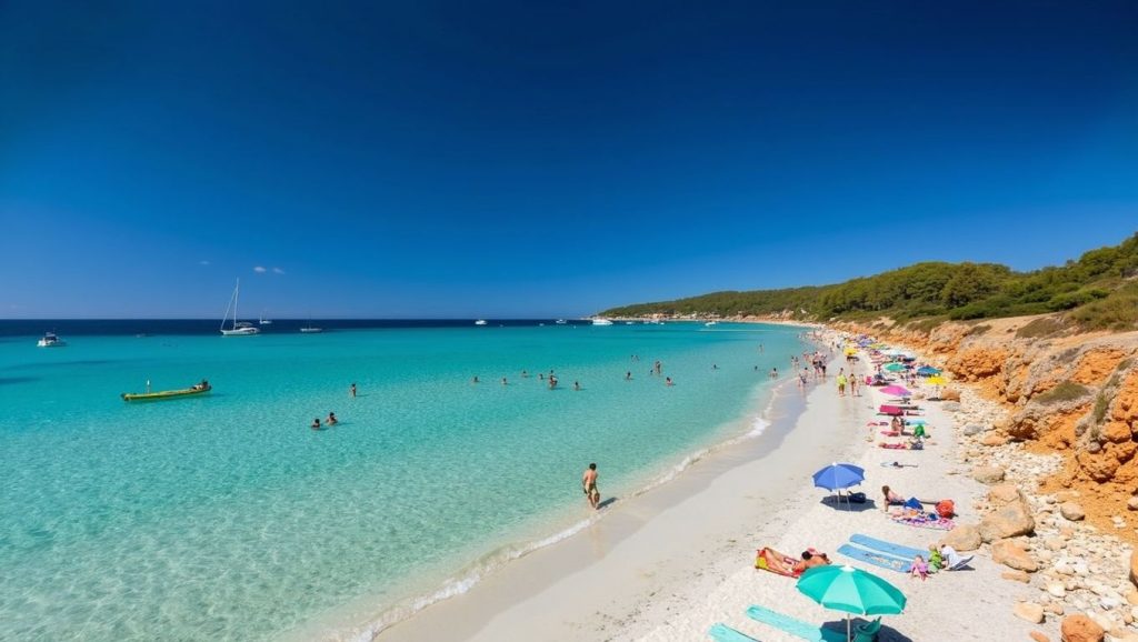 Vista del entorno de Talamanca, Eivissa, Ibiza